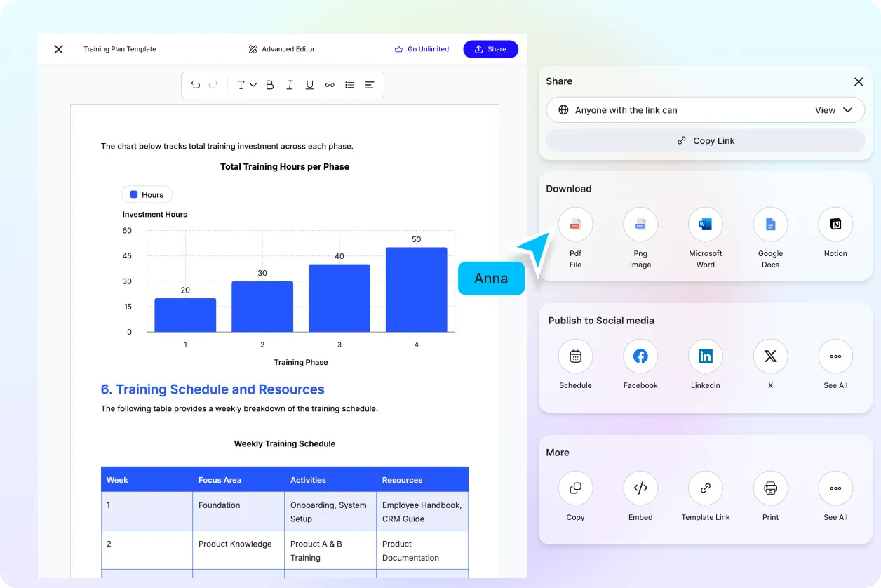 Free AI Training Plan Generator, AI Training Plans Maker Online [ No Signup ]